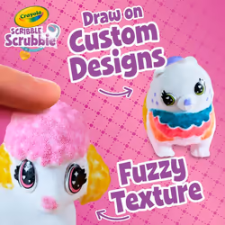 Crayola Scribble Scrubbie Pets Super Salon  Color  Paint & Wash Toy  Gift for Kids  Ages 3  4  5  6