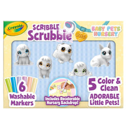 Crayola Scribble Scrubbie Baby Pets Nursery  Baby Animal Toys for Toddlers & Kids  Gift for Girls & Boys  Ages 3  4  5