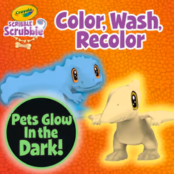 Crayola Scribble Scrubbie Pets Dinosaur Glow Combo Pack  Dinosaur Toys for Kids  Ages 3  4  5  6