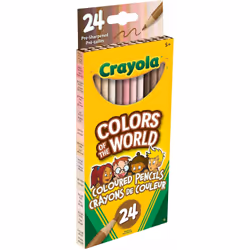 Crayola 58-7804, 24 colours, Multicolour, Multicolour, Round, Plastic, Taiwan