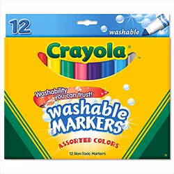 Crayola 58-7812, 12 pc(s), Fine tip, Multicolour, Round, Bold, Box