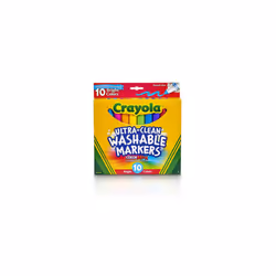 Crayola Washable Broadline Marker 10pk (Bright)