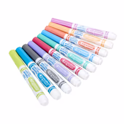 Crayola Ultra Clean Washable Markers  Tropical  Gift for Kids  10Count