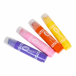Crayola XL Poster Markers  Assorted Bright Colors  School Supplies  4Count