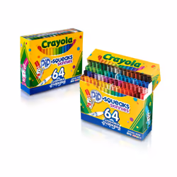 Crayola Pip-Squeaks Skinnies Kids' Color Choice Box  Assorted Colors  Box Of 64