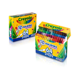 Crayola Pip-Squeaks Skinnies Kids' Color Choice Box  Assorted Colors  Box Of 64