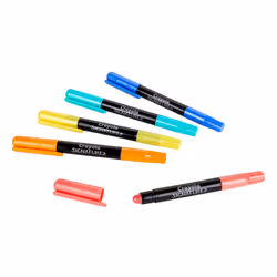 Crayola Pearlescent Cream Sticks & Case Oil Pastel Alternative Gift Set 10 Count