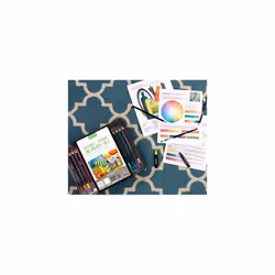 Blend & Shade Activity Set, Adult Coloring Art Set, 40Piece, Gift