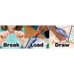 Crayola Silhouette Art Sticker Kit  Crayon Melter Expansion  Gift for Kids  8  9  10  11  Multicolor (04-0389)