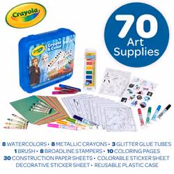 Crayola Frozen 2 Coloring Art Case  Arts & Crafts  Gift for Kids  Ages 5  6  7  8  Packaging May Vary