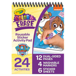 Crayola PAW Patrol Sticker Activity Pad  12 PAW Patrol Coloring Pages  100+ Stickers  Travel Activity  PAW Patrol Toys  Toddler Gifts