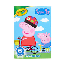 Crayola Peppa Pig Coloring Book with Stickers  Gift for Kids  96 Pages  Ages 3  4  5  6