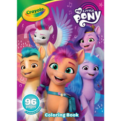 Crayola My Little Pony Coloring Book with Stickers  Gift for Girls and Boys  96 Pages  Ages 3  4  5  6