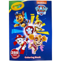 Crayola Paw Patrol Coloring Book with Stickers  Gift for Kids  288 Pages  Ages 3  4  5  6