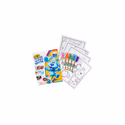 Crayola Blues Clues Color Wonder, 18 Mess Free Coloring Pages & 5 No Mess Markers, Gift for Kids