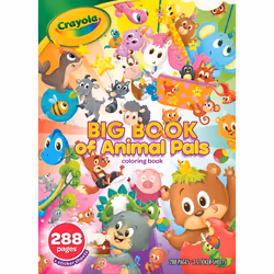 Crayola Coloring Book-Big Book Of Pals, 288 Pages 42731
