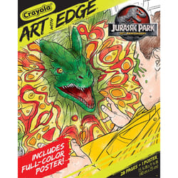 Crayola Art with Edge Jurassic Park Coloring Pages (28pgs)  Adult Coloring  Jurassic Park Merchandise  Gift for Teens