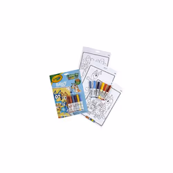 Crayola 071662127763, 16 pages, Boy/Girl, Marker included, Color by numbers kit