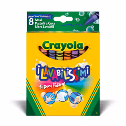 Crayola Ultra Clean Crayons (8-Piece, Large)