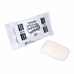 Crayola Model Magic - White (75ct)  1oz Modeling Clay Alternative  Air Dry Clay for Kids  Bulk Classroom Arts & Crafts Supplies