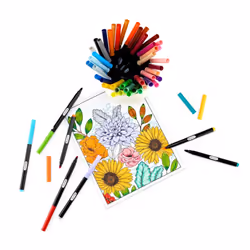 Crayola Color & Detail Marker Set (50ct) Drawing Markers for Adults  Art Markers  Graphic & Fine Tip  Gift for Teens & Adults