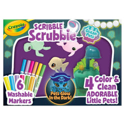 Crayola Scribble Scrubbie Glow Lagoon Pets  Sea Animal Toys  Gifts for for Boys & Girls  3+