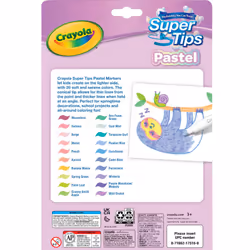 Crayola 20ct Pastel Supertip Markers