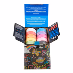 Crayola Washable Sidewalk Chalk for Kids  Long Lasting Super Chalk Set  Outdoor Chalk  10 Assorted Colors