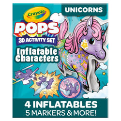 Crayola Pops Inflatable Characters  Coloring Set for Kids  Gift for Boys & Girls  Ages 5  6  7  8