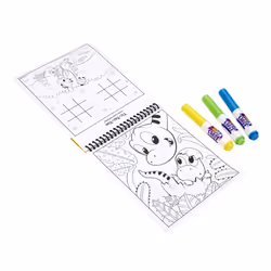 Crayola Color and Erase Reusable Activity Pad  Dinosaurs  Gift for Kids  Ages 3  4  5  6