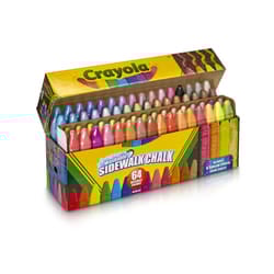 Crayola 64ct Sidewalk chalk