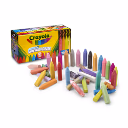 Crayola 64ct Sidewalk chalk