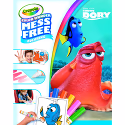 Crayola Color Wonder Mess-Free Disney Finding Dory Coloring Book - Color Wonder Markers Included
