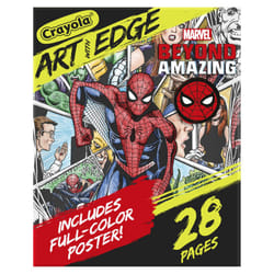 Crayola Art with Edge Spiderman Beyond Amazing Coloring Pages (28pgs)  Spiderman Coloring Pages  Adult Coloring  Gift for Teens