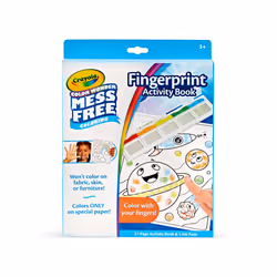 Crayola Color Wonder Mess Free Fingerprint Ink Painting Activity Set Finger Painting Alternative Toddler Coloring Gift 3+
