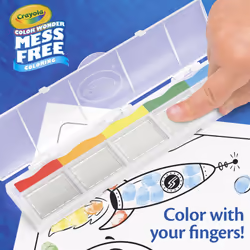 Crayola Color Wonder Mess Free Fingerprint Ink Painting Activity Set  Finger Painting Alternative  Toddler Coloring  Gift  3+