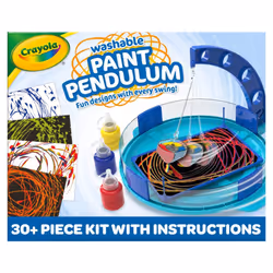 Crayola Paint Pendulum (30pcs) Washable Paint Kit Kids Arts & Crafts Art Toys for Girls & Boys Gift for Kids Ages 7+