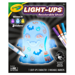 Light Ups: Ghost | Washable Ghost Halloween Night Light | Colour, Wash, Repeat! | Batteries Not Included | For Ages 3+