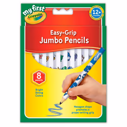 Crayola My First Crayola Jumbo Decorated Pencils