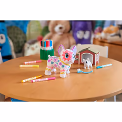 Crayola Scribble Scrubbie Jumbo Pet - Wilbur (6in)  Customizable Dog Toy for Kids  Arts & Crafts  Stocking Stuffer  3+