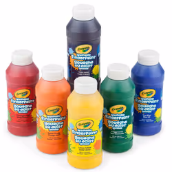 Crayola Washable Finger Paints (6ct)  Preschool & Toddler Paint Supplies  Finger Paint Set for Kids  Arts & Crafts Kit  4+ [A ...