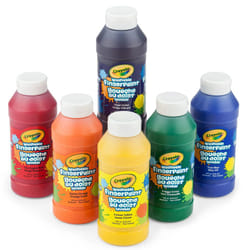 Crayola Washable Finger Paints (6ct)  Preschool & Toddler Paint Supplies  Finger Paint Set for Kids  Arts & Crafts Kit  4+ [Amazon Exclusive]