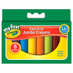 Crayola Jumbo Wax Crayons (Pack of 8)