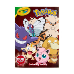 Crayola Pok?mon Coloring Book  288 Pgs  Pok?mon Coloring Pages and Stickers  Gift for Kids  Ages 3  4  5  6