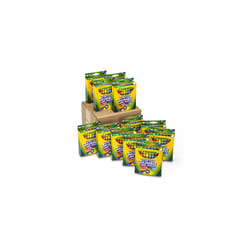 Crayola Ultra Clean Washable Large Crayons  Bulk School Supplies  12 Packs of 16 Count