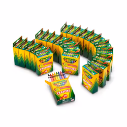 Crayola Crayons Bulk (24 Packs) Back to School Supplies for Preschool & Kindergarten Bulk Crayons for Kids Classroom Suppl ...