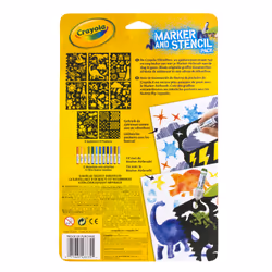 Crayola Marker and Stencil pack blue
