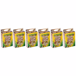 Crayola Bulk Crayon Set Colors of The World Multicultural Crayons School Supplies 6 Sets of 24 Colors