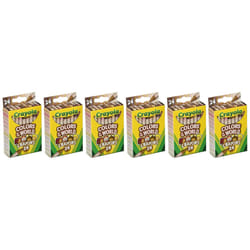 Crayola Bulk Crayon Set  Colors of The World  Multicultural Crayons  School Supplies  6 Sets of 24 Colors