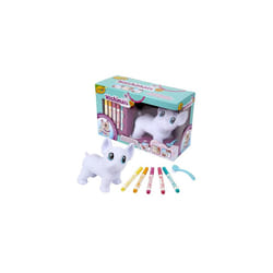 Washimals Posable Jumbo Pet | Colour Your Own Washimal Pets Again and Again | Includes 6-inch Jumbo pet and 5 Washable Markers | Ages 3+